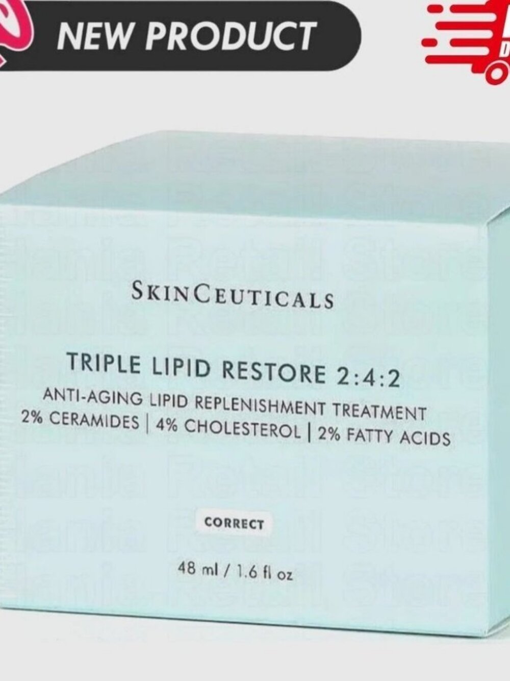 ๐ฉต SkinCeuticals Triple Lipid Restore 2:4:2 Anti-Aging Face Cream 1.6 oz / 48ml - Picture 1 of 1